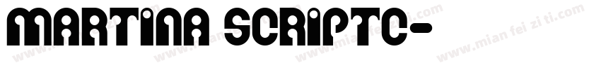 Martina scriptC字体转换